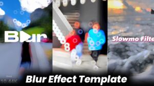 Blur Effect Capcut Template New Trend