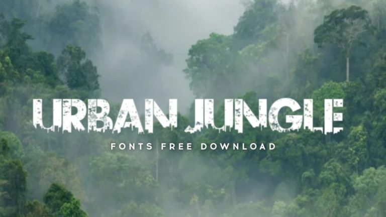 Urban Jungle Font Free